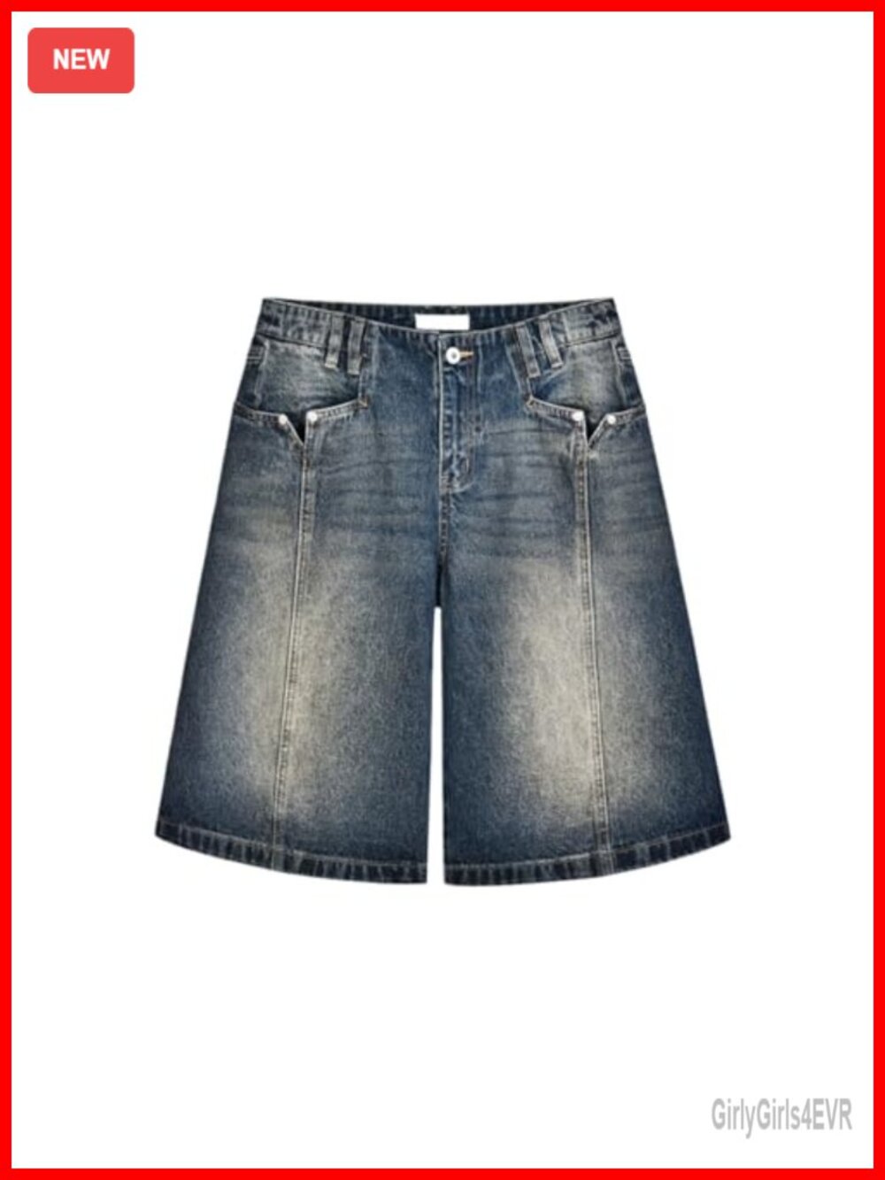 Y2K Baggy Oversized Vintage Denim Jean Shorts Streetwear